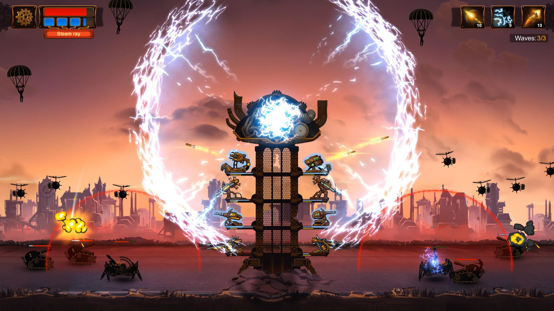 instal the new Tower Defense Steampunk